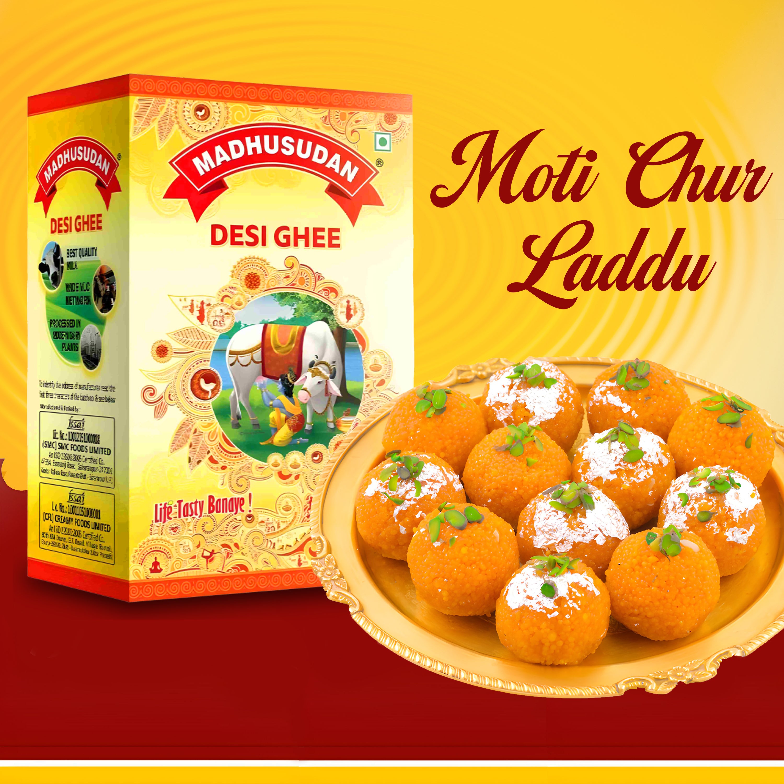 MOTICHUR LADDU RECIPE
