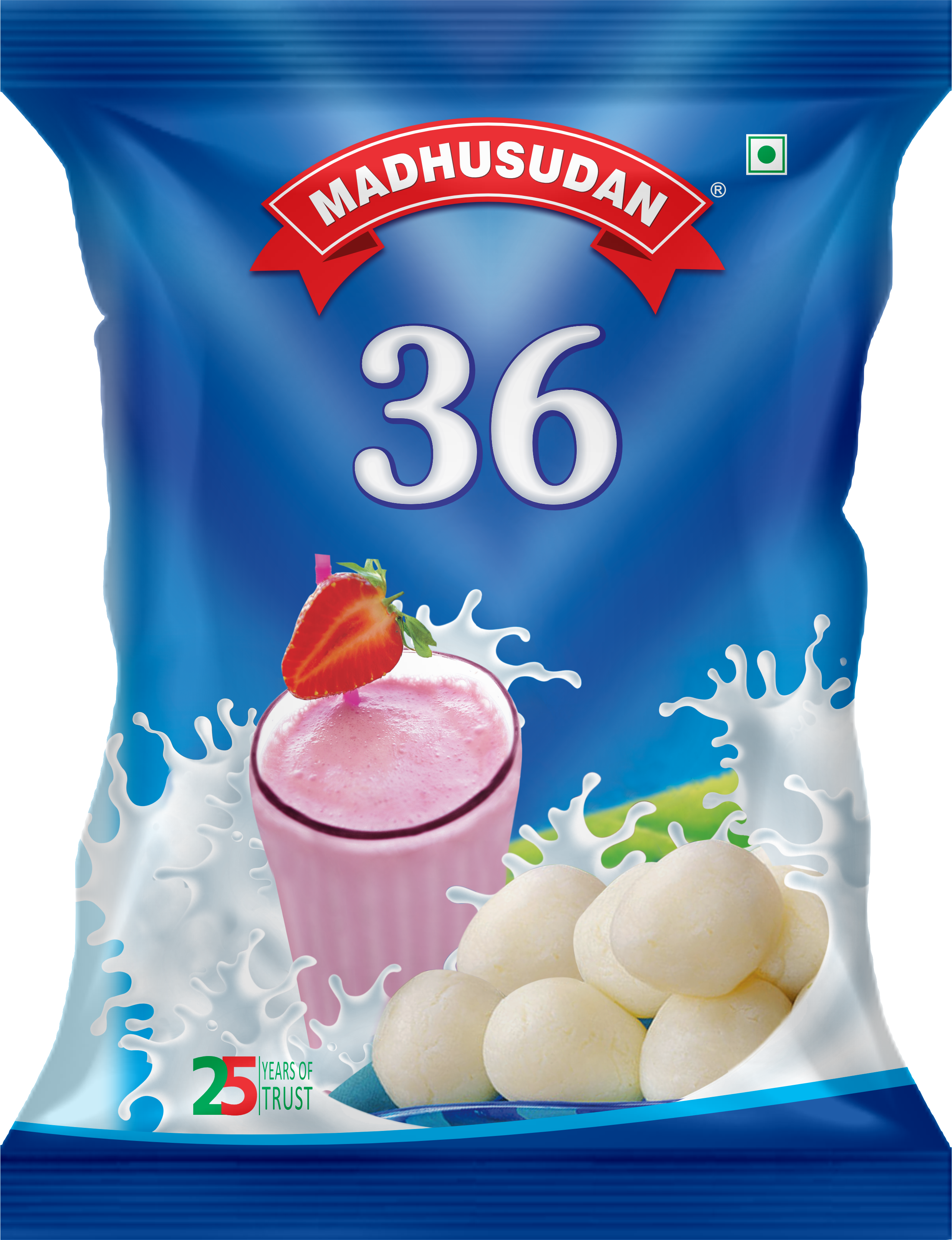 Madhusudan Skimmed Milk Powder 500 gm Pack